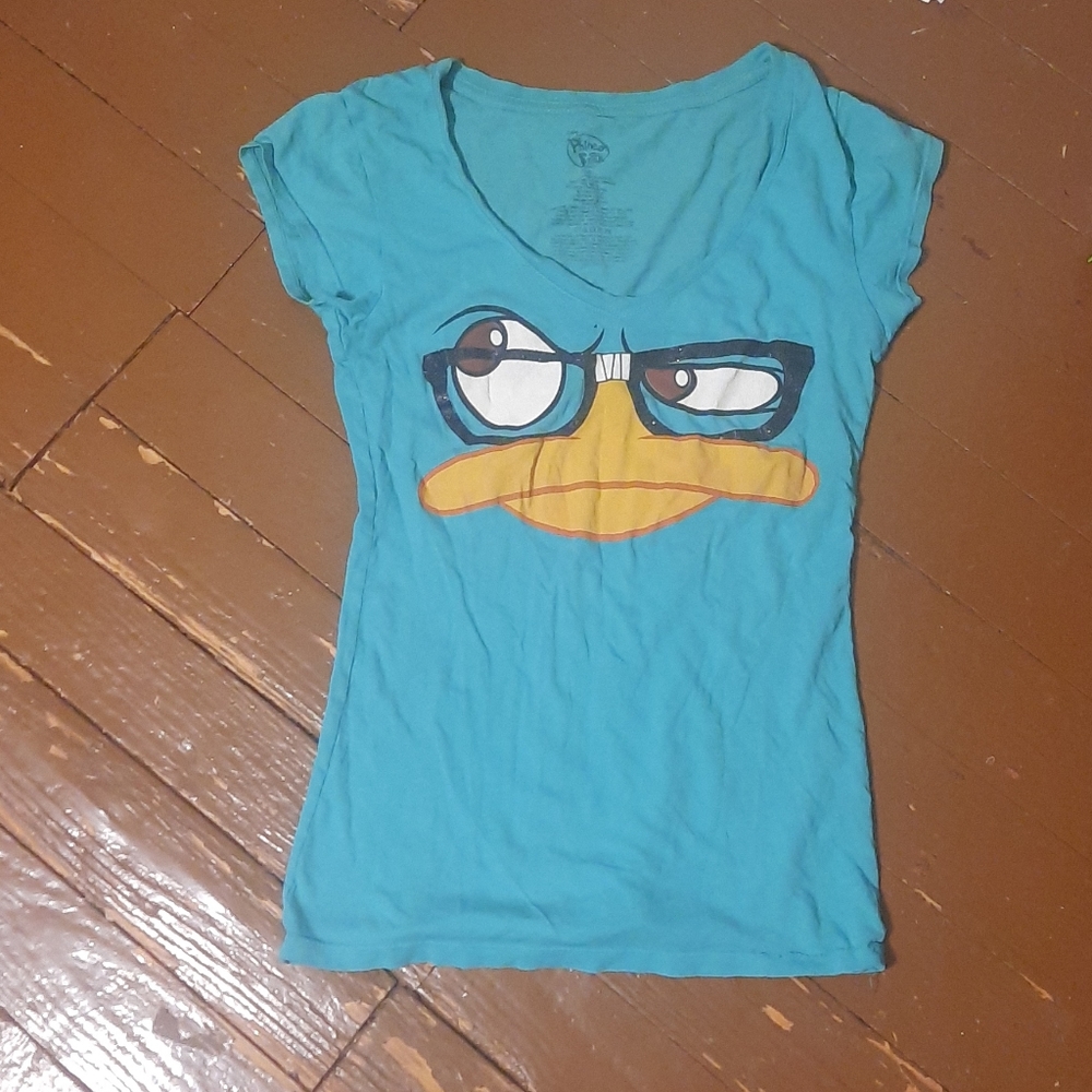 Womens Perry the Platypus Disney Shirt